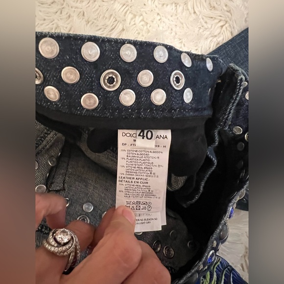 Dolce & Gabbana studded Jeans - Picture 6 of 8